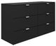HH2 Home Delmar Matte Black Dresser-0