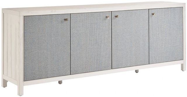 Universal Explore Home™ Weekender Coastal Living Home Captiva Blue Seagrass-White Sand Credenza-0