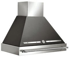 Bertazzoni Heritage Series 36" Wall Mount Hood Ventilation-Black