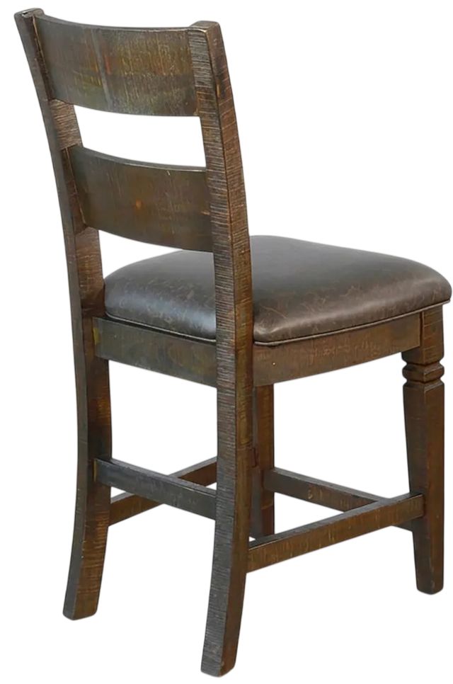 Sunny Designs™ Homestead Tobacco Leaf 24" Ladderback Counter Stool-3