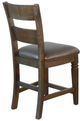 Sunny Designs™ Homestead Tobacco Leaf 24" Ladderback Counter Stool-3