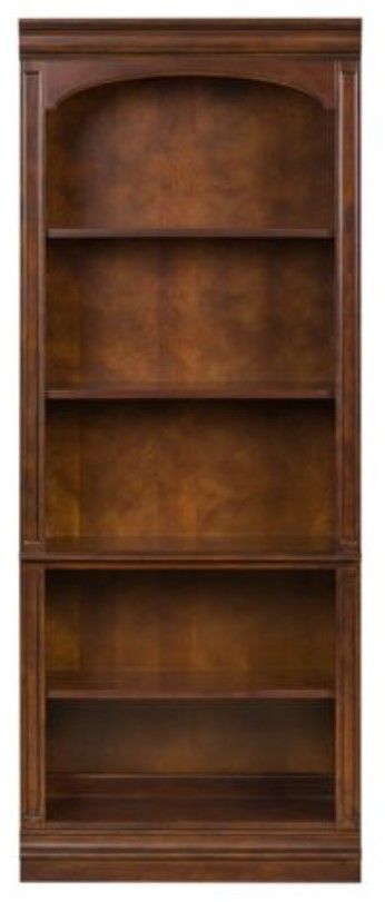 Liberty Furniture Brayton Manor Cognac Junior Executive Open Bookcase-2