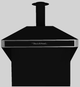 Vent-A-Hood® A Series 42" Black Retro Style Wall Mounted Range Hood-0
