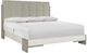 Bernhardt Foundations Gray/Light Shale Queen Upholstered Panel Bed-0