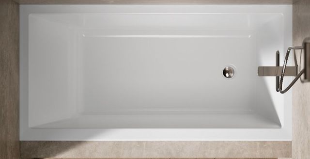 KOHLER® Underscore® Ice Gray 60" x 30" Alcove Bath - Right Drain-4