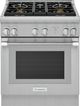 Thermador® Harmony® 30" Stainless Steel Pro Style Dual Fuel Range-0