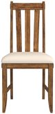 A-America® Silverdale Russet Upholstered Slatback Dining Chair-2