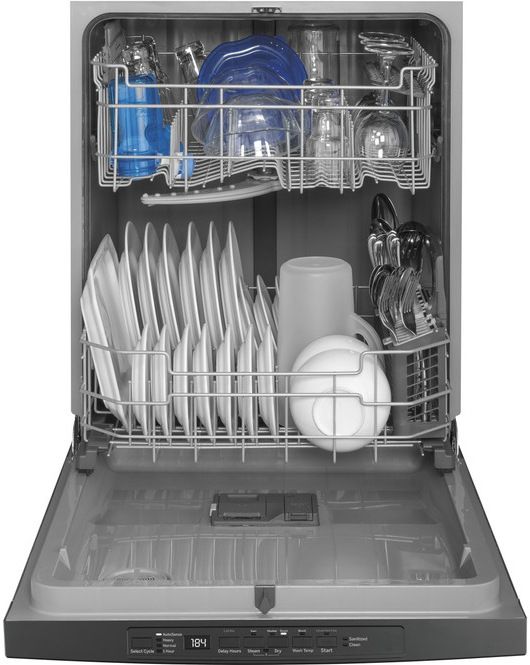 GE® 24" Stainless Steel Built In Dishwasher-2