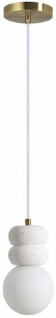 Renwil® Candra Plated Antique Brushed Brass Pendant Light-0