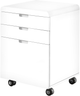 Monarch Specialties Inc. High Glossy White Filing Cabinet-0