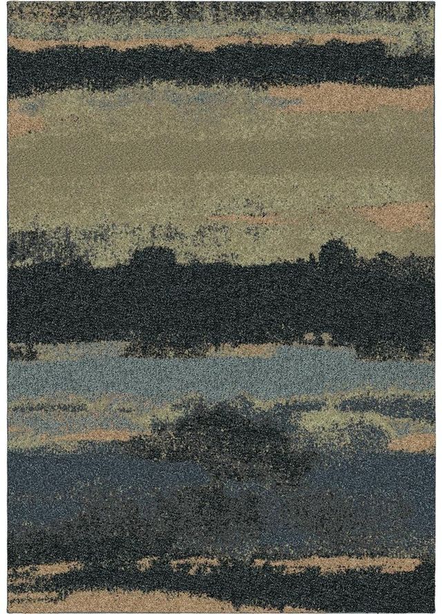Orian Wild Weave Canyon Steel Blue 7'10"x 10'10"Rug-0