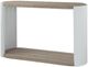 ACME Furniture Zoma Oak/ White High Gloss Sofa Table-2