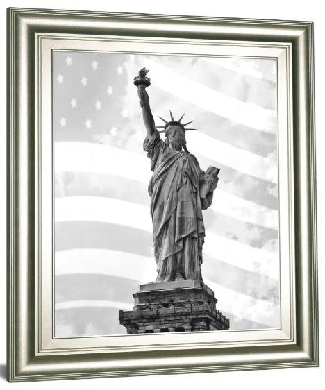 Classy Art Liberty Flag by Roffman, R. Wall Art-1