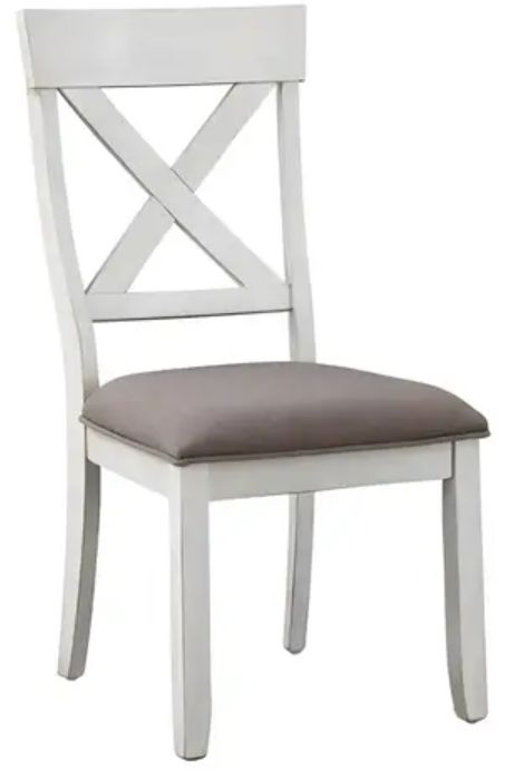 Cottage Creek Furniture Bar Harbor Light Cream Dining Chair-0