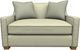 Best® Home Furnishings Customizable Marinette Twin Sleeper Chair and a Half with Honey Birch Legs-1