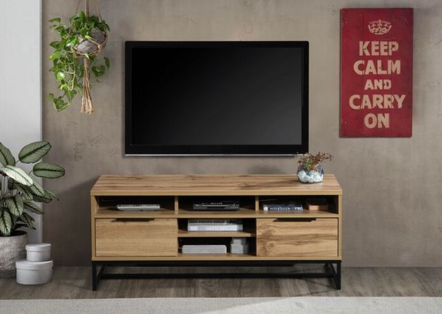 Milton Greens Stars Oak 47" 2-Drawer TV Stand -1