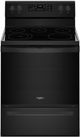 Whirlpool® 30" Black Free Standing Electric Range-0