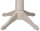 John Thomas Furniture® Dining Essentials Taupe Gray Round Dining Table-2