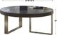 Uttermost® Converge Dry Ebony Coffee Table with Brushed Pewter Base-2
