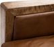 International Furniture Direct Ancora Brown Leather Accent Chair-5