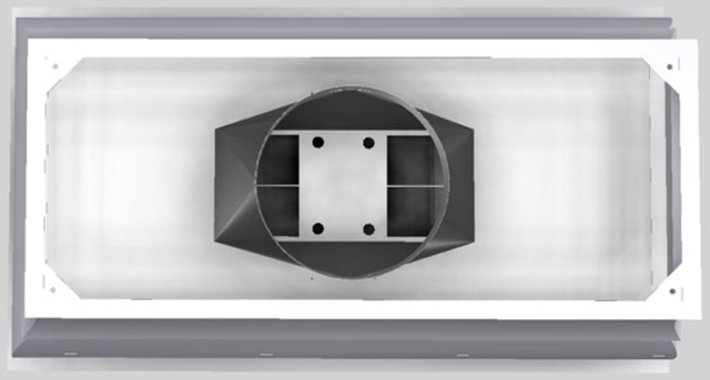 Vent-A-Hood® Designer Series 54" White Island Range Hood-2