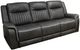 American Wholesale Furniture Eclipse Charcoal Manual Reclining Sofa-0