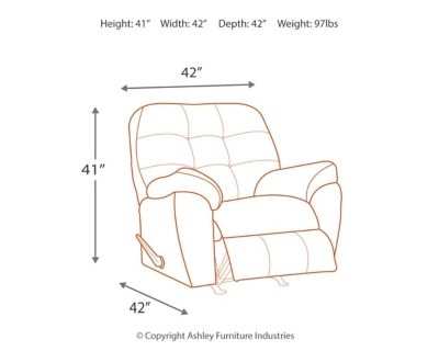 Signature Design by Ashley® Accrington Earth Rocker Recliner-3