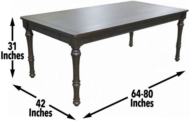 Steve Silver Co. Linnett Slate Dining Table-1