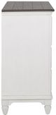 Liberty Furniture Allyson Park Two-Tone Charcoal/Wire Brushed White Dresser-2