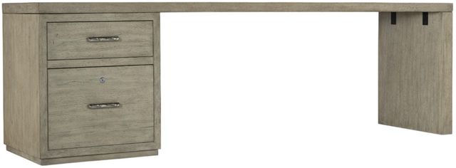 Hooker® Furniture Linville Falls Mink 96" Desk with Small File-0