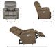 La-Z-Boy® Morrison Whiskey Power Rocking Recliner with Headrest and Lumbar-2