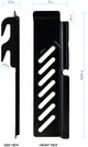 Malouf® Structures™ Set of 2 Universal Hook-In Modification Plates-3