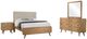 Coaster® Robyn 4-Piece Cool Beige/Light Ash Eastern King Bedroom Set-0