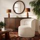 TOV Furniture Massa Beige Swivel Accent Chair-1