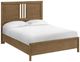 Whittier Wood® Furniture Bailey Nutmeg Queen Panel Bed-0