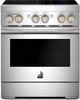 JennAir® RISE™ 30" Stainless Steel Slide-In Induction Range-0