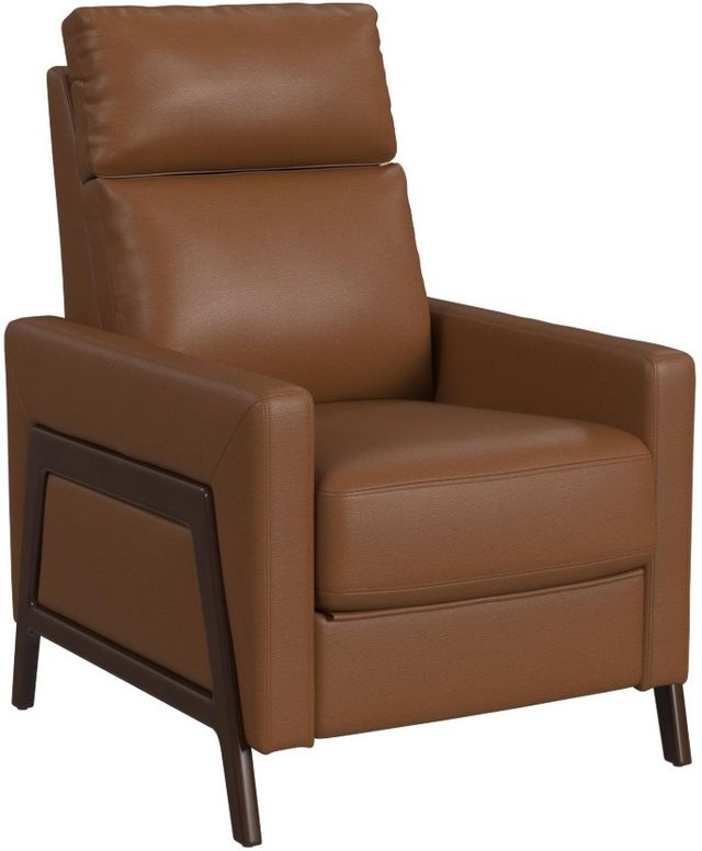 Elements International Tango Pebble Tan Power Recliner-0