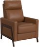 Elements International Tango Pebble Tan Power Recliner-0