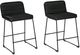 Signature Design by Ashley® Nerison 2-Piece Black Bar Stool Set-0