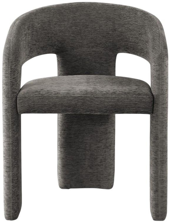 Meridian Furniture Rendition Gray Upholstered Dining Chair-1