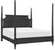 Legacy Classic Vintage Market Kettle Black Queen High/Low Poster Bed-0