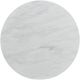 Elements International Bellini White Round Occasional Coffee Table -1