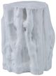 Century® Outdoor Complements White 18" Concrete Outdoor Side Table-0
