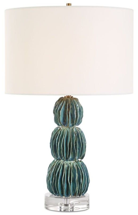 Uttermost® Bonaire Teal Blue Table Lamp-0