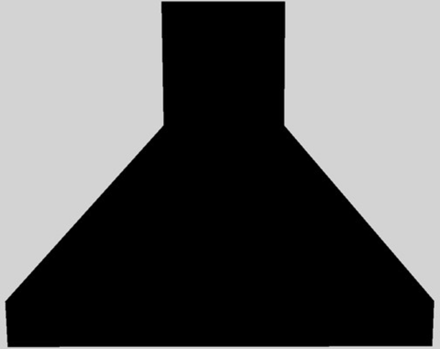 Vent-A-Hood® 36" Black Euro-Style Wall Mounted Range Hood-0