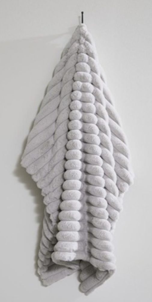 American Wholesale Furniture Cloud Heights Silver Throw-1