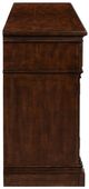 Liberty Furniture Arden Road Satin Cherry 84" Fireplace TV Console-3