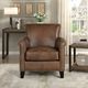 Homelegance® Braintree Brown Chair-1