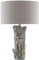 Currey & Company Porcini Dark Brown/Light Gray Table Lamp-1