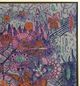 Stylecraft Purple and Orange Batik Wall Art-1